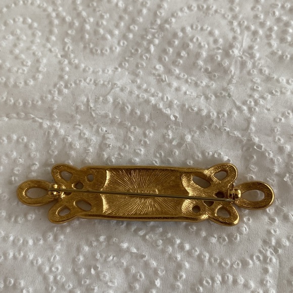 Gold and Blue Collar Pin - Picture 4 of 4
